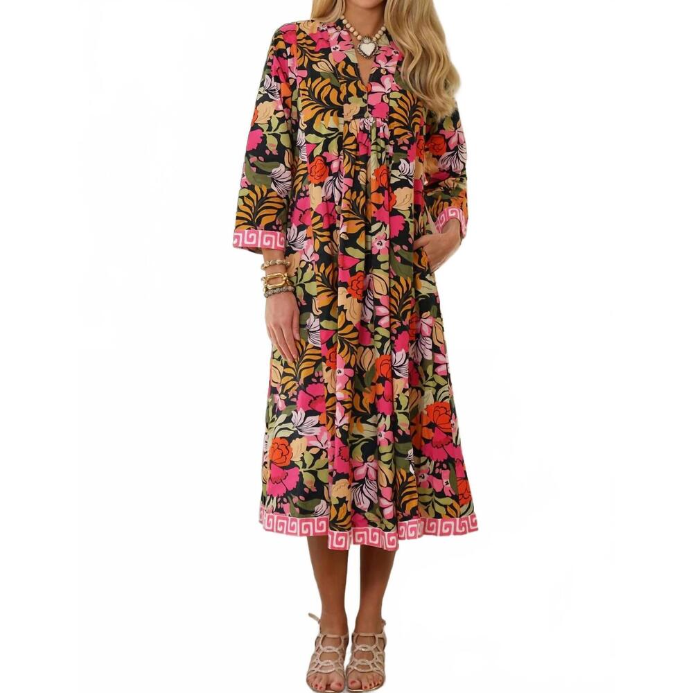 NEW JUST DARVINY karolina dress in savanna